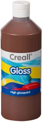 Creall pintura brillante marrón 500ml - pintura infantil para manualidades y pintura