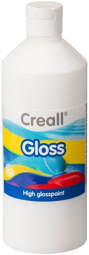 Creall pintura brillante blanca - 500ml pintura para niños
