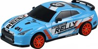 Vedes coche RC Nissan GTR drift 1:24 con LED y neumáticos extra