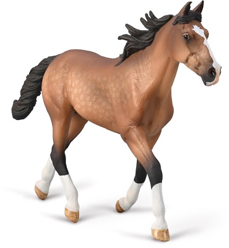 Collecta juguete semental Standardbred XL - caballo pintado a mano-2