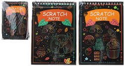 Libro en espiral para rascar con 10 páginas 9820