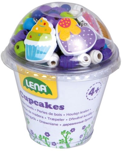 Cuentas de madera para cupcakes 32001