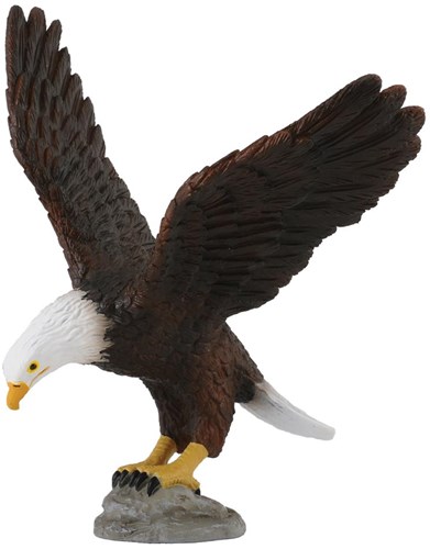 Collecta figura de juguete águila calva americana plástico-2