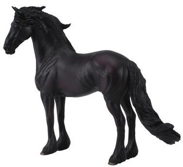 COLLECTA Friesian Stallion - (XL)-2
