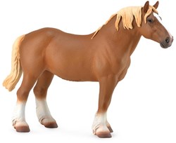 Yegua caballo de tiro belga COLLECTA - (XL)