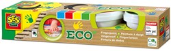 Ses ECO - set de pintura de dedos 4 colores ecológico lavable