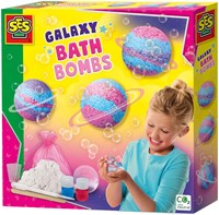 Galaxy set de bombas de baño DIY - bombas de baño coloridas para niños