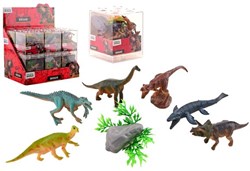 Johntoy set de dinosaurios de juguete - Animal World 8 piezas - diversión