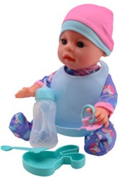 Baby Rose Muñeca Baby Rose bebiendo y orinando 30 cm. 27712