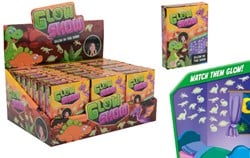 Set de dinosaurio que brilla en la oscuridad 24478