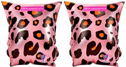 Swim Essentials Brassards De Nage 0-2 Ans - Léopard Rose-Doré
