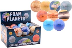 Johntoy explorer bolas planetarias juguete expositor 24 piezas 6 cm