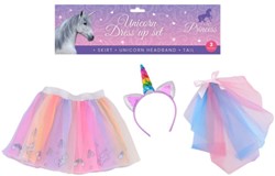 Juego de disfraces de unicornio 3 piezas. 27677