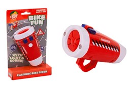 Lámpara para bicicleta Bike Fun con luz y sonido 20634