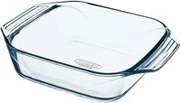 Pyrex fuente horno cuadrada vidrio borosilicato 2,4L - Irresistible