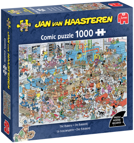 Jumbo Jan van Haasteren puzzle - La Panadería - 1000 piezas dibujo animado