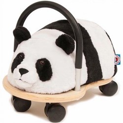 Wheelybug funda Panda - Funda de peluche para correpasillos, lavable y suave