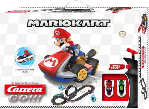 Carrera pista de carreras Nintendo Mario Kart P-wing - set de juego 4,9 m