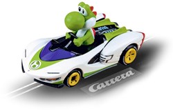 Carrera coche de carreras Mario Kart Yoshi - coche de juguete para pista
