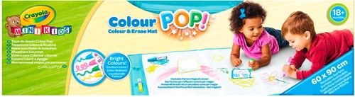 Crayola alfombra para colorear lavable - tapete creativo para niños