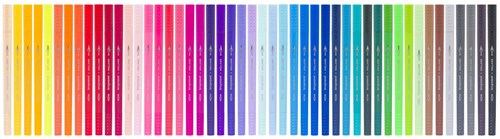 Bruynzeel fineliner brushpen set 48 colores para dibujo y lettering-3