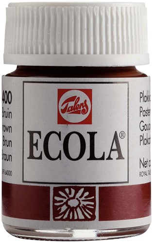 Bruynzeel témpera juguete botella 16ml marrón Ecola