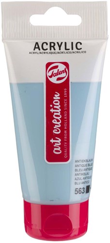 Pintura acrílica azul antiguo 75ml color creativo para niños y adultos