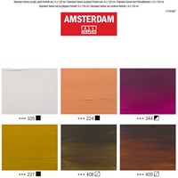 Royal Talens set de pintura acrílica retrato - Amsterdam - 6x120 ml tonos piel-3