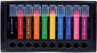 Bruynzeel rotuladores Mega Point set 10 colores para niños 3+-2