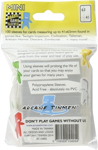 Asmodee fundas para cartas de juegos de mesa - cuadradas 69x69mm - 100 unidades-3