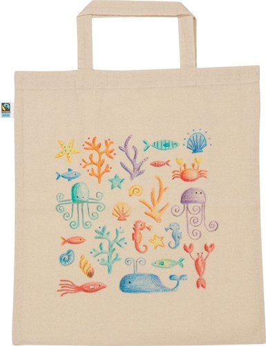 Goki bolsa de algodón fairtrade para pintar - bolsa infantil