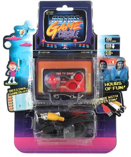 Toi-Toys consola retro mando USB con 200 juegos de TV
