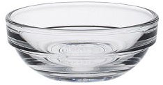 Duralex cuencos de vidrio - 6cm - set de 4 - vidrio apilable