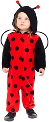 Amscan disfraz bebé mariquita onesie - disfraz 12-18 meses
