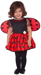 Amscan disfraz de mariquita para niños 2-3 años - traje de disfraces