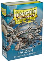 Asmodee Dragon Shield fundas protección de cartas Lagoon tamaño japonés 60 unidades-2