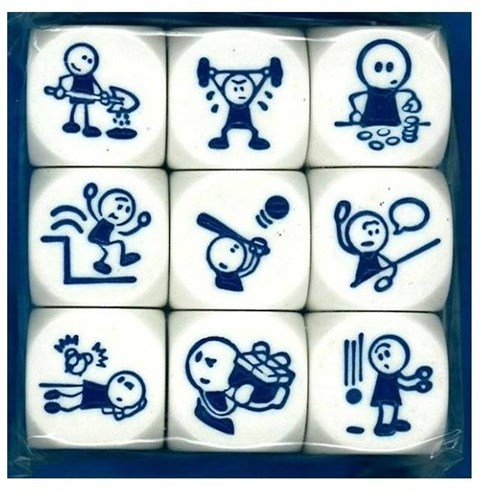 Asmodee juego de dados Rory's Story Cubes Actions - crea historias creativas-3