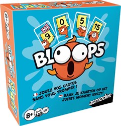 Asmodee juego de cartas Bloops juego de memoria táctico para la familia