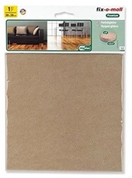 Fix-o-moll fieltro protector de suelo 20x20cm marrón muebles