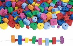 Colorations - Foam Figuren Kralenset, 500dlg.