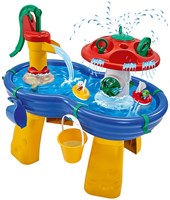 Aquaplay mesa de agua set de juego - diversión acuática para niños - plástico resistente a los rayos UV