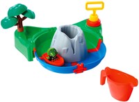 Aquaplay set de baño Sploshy Volcano con máquina de espuma y circuito de agua-2