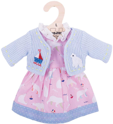 Bigjigs Vestido Rosa Oso Polar Grande