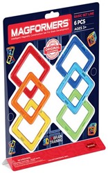 Magformers Set Vierkant, 6dlg.