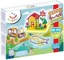 Clics juguete de construcción Spaghetteez 160 piezas palitos creativos