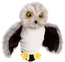 Beleduc marioneta de búho - suave marioneta de pájaro para niños