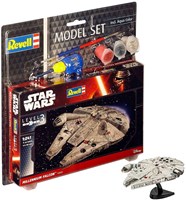 Revell Star Wars Millennium Falcon kit de modelismo - incluye pintura y pegamento