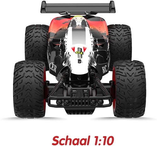 Spectron coche RC Skull Racer 1:10 - vehículo todoterreno teledirigido juguete-3