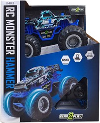 Coche teledirigido RC Monster Truck Big Wheels 1:24 para niños