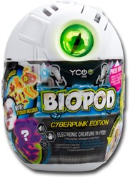 Biopod Cyberpunk Dino juguete interactivo de construcción con luz y sonido